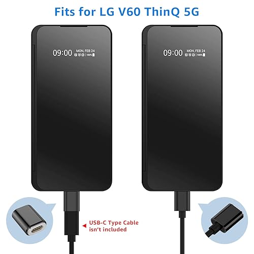 Charging Adapter for LG V60 Dual Screen Cover Case, Magnetic