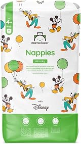 Mama Bear Disney Ultra Dry Nappies Size 5+ 11-17 kg 72 Diapers view 1
