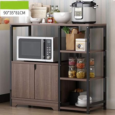 JYQ-SZRQ Carrito Cocina, Cocina Multifuncional Horno de ...