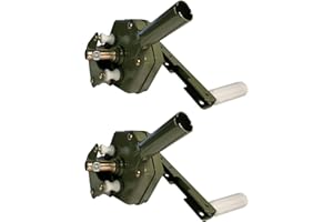 UYGALAXY 2PCS Greenhouse Sidewall Manual Film Roll up Hand Crank Winch for Greenhouse Ventilation ﻿Agricultural