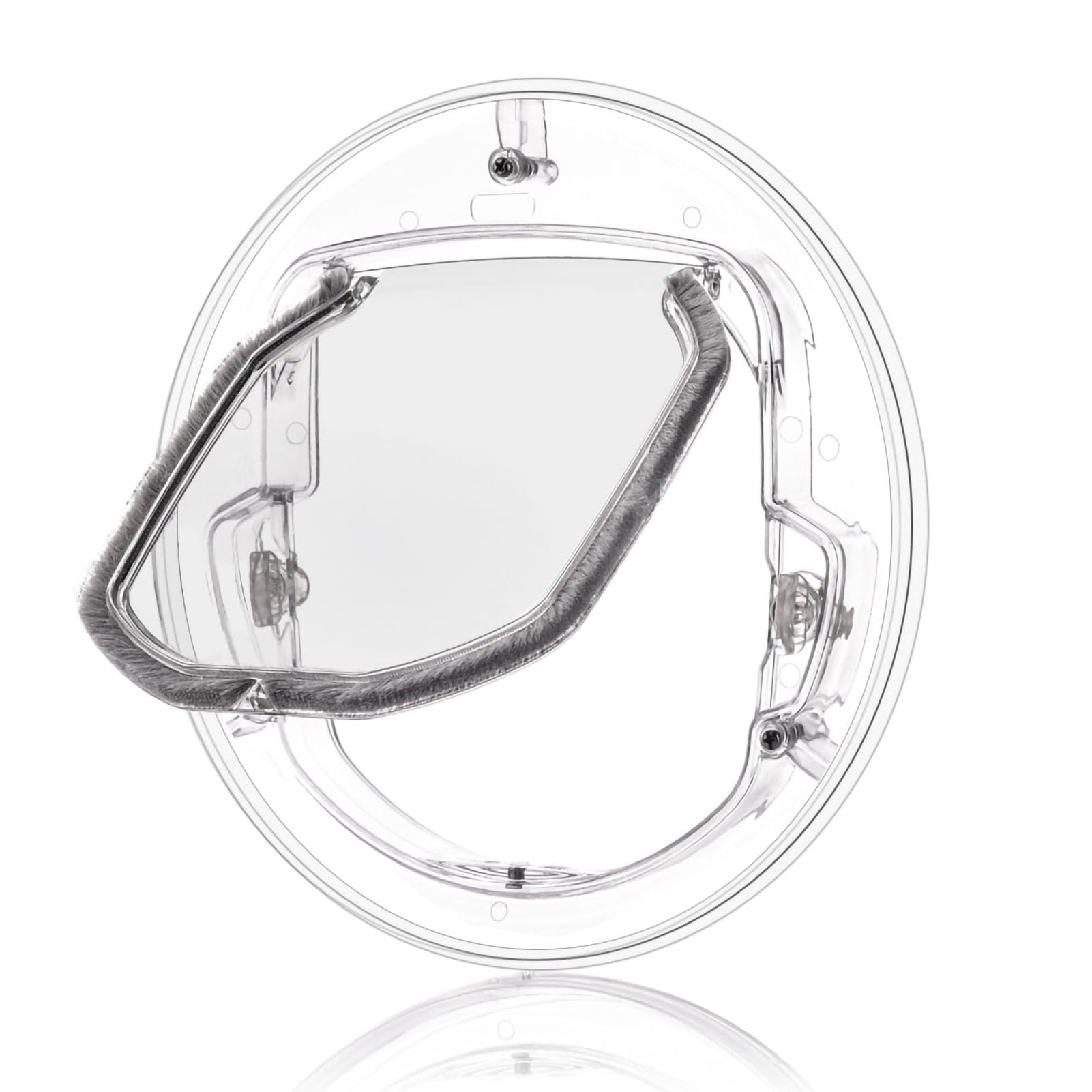 Fdit Cat Flap Door, 11.8x11.8x1.6inch 4 Way Locking Cat Doors Small Pet Door Pet Flap for Small Dogs Puppy Cats