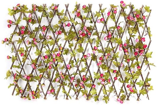 Amazon Co Jp 人造植物 フェンス 柵 木製伸縮式フェンス 壁掛け 装飾花 庭の装飾 人工芝 壁面美化 人工観葉植物 人工フェンス インテリア 目隠し おしゃれ Diy 工具 ガーデン
