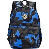VIDOSCLA Camouflage Backpacks for Preschool Students Schoolbag Boys Bookbag for Kids