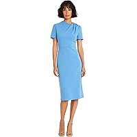 Amazon.com: Alex Evenings Women's Short Taffeta Portrait Collar Dress  (Missy Petite Plus), Navy, 4 : Clothing, Shoes & Jewelry