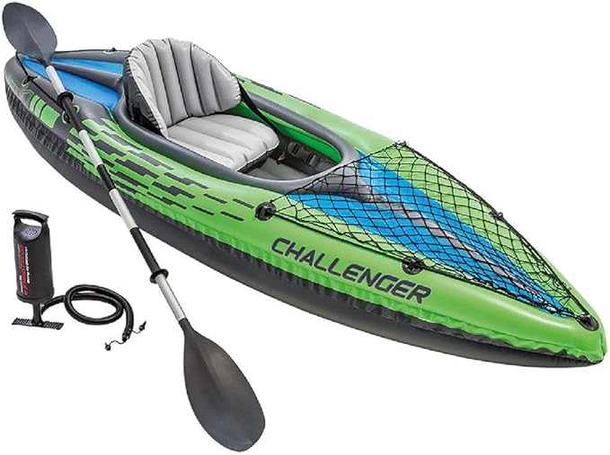 INTEX Kayak gonflable Challenger K1 Vert 274x76x33cm Amazon.fr Sports