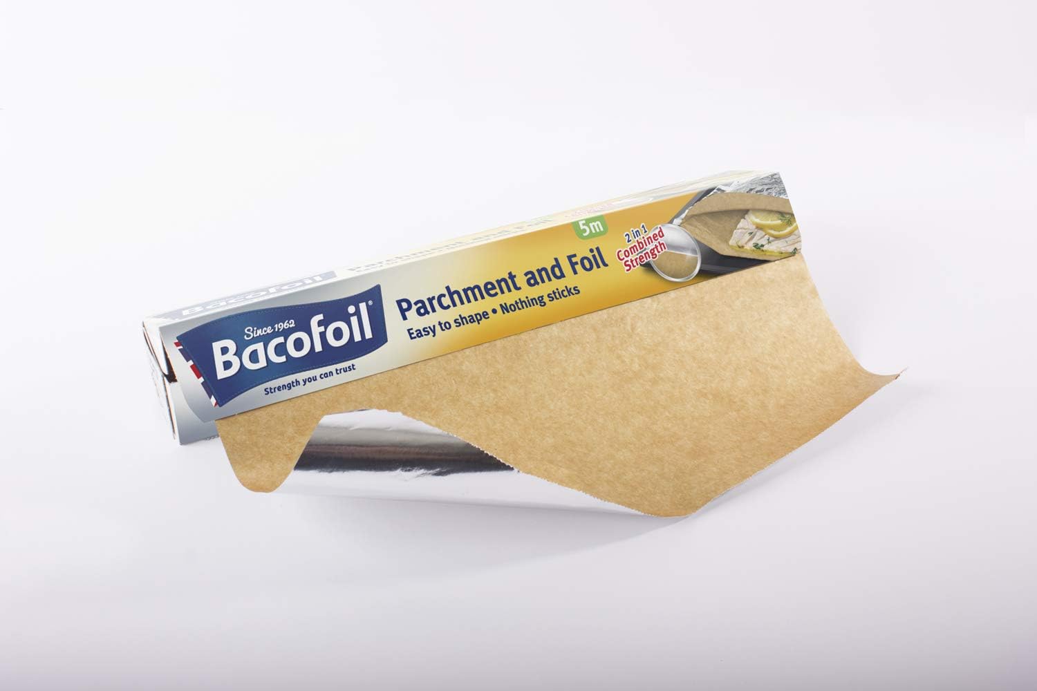 Bacofoil 2-in-1 Foil and Parchment Paper, 5m, White - Image 3