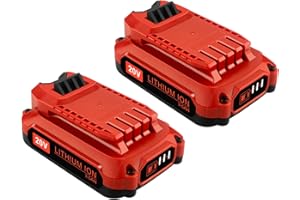 UGLOEY Replacement Battery for Craftsman 20V V20 CMCB204 CMCB202 (2 * CMCB202 Battery)