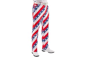 Royal & Awesome Mens Golf Pants, Golf Pants Men Relaxed Fit, Plaid Pants Men