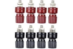 GDQLCNXB 555 Terminal Binding Post 8 Pcs M8（5/16"） Threaded Diameter JR2069