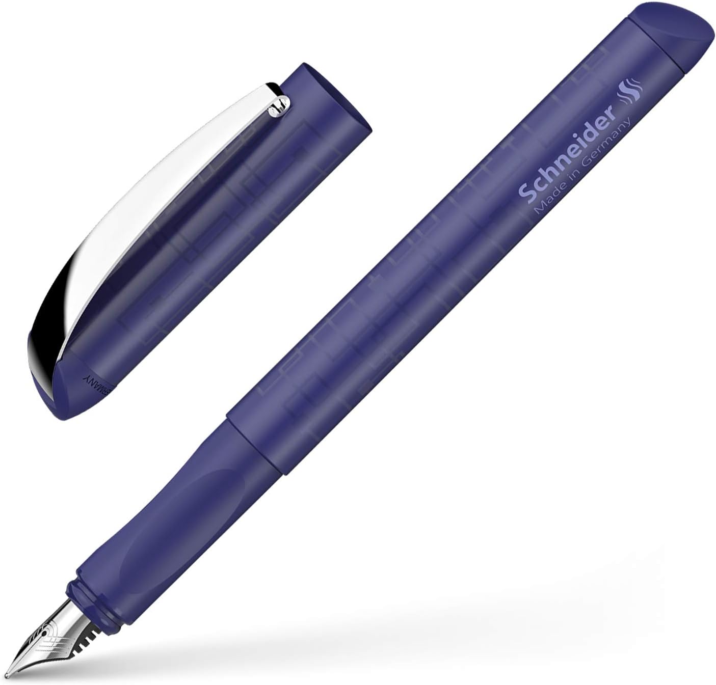 Schneider Glam VIP Fountain Pen for Right and Left Handers with Royal Blue Ink Cartridge