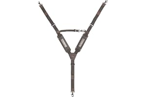 DEWALT Leather Tool Belt Suspenders, Adjustable Comfort Design (DWST550116)