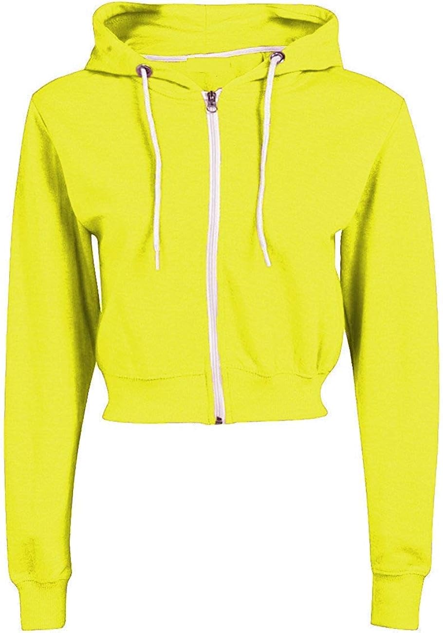 yellow hoodie crop top