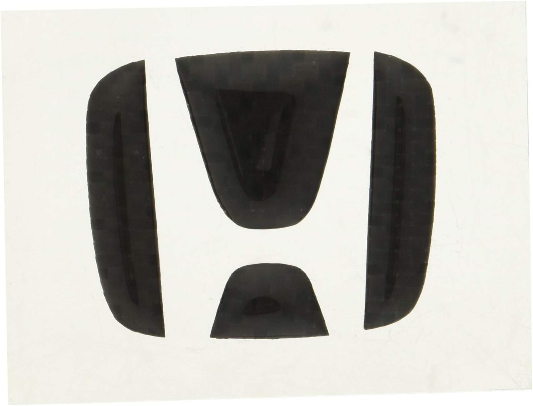 Honda Steering Wheel Emblem Magical Carbon NEO Sticker Film NESH-2 (Black)