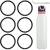 6-Pack O-ring for Owala FreeSip Twist Insulated Stainless Steel Water Bottle,Gaskets compatible with Owala FreeSip Twist 18oz 24oz Insulated Stainless Steel Bottle.