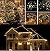 ASENEK Christmas String Lights, 8 Modes 3AA Battery-Operated Powered 33ft 100LED Waterproof Decorative Fairy LED Light for Seasonal Holiday,Patio,Yard