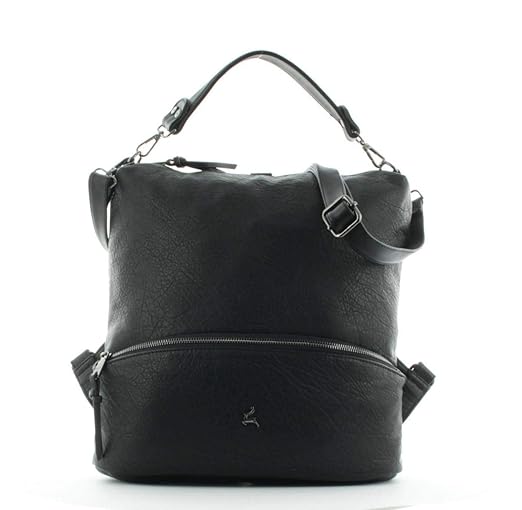 Prato Shopper Freizeitrucksack Damen (Schwarz)