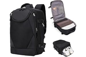 coowoz Casual DaypacK College Bag，Large Travel Backpack Women, Waterproof Outdoor Sports Rucksack Carry On Backpack,Hiking Backpack