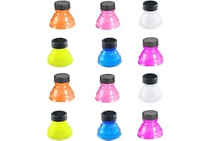 12 PCS Soda Can Lids Reusable Beer Beverage Drink Bottle Sealing Can Lid Cap for Beer Carbonated Drinks and Other Canned Beve
