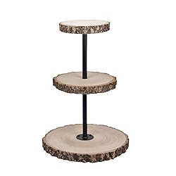 Efavormart 19" Tall | 3 Tier Rustic Cupcake