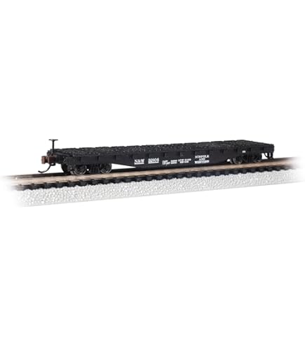 Amazon.com: Bachmann Trains - 52' Flat CAR - CP Rail #301565 - N