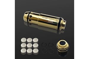 Angeebin Laser Target, Laser Training Cartridge Laser Bullet Style for 45ACP,40S&W,380ACP,9MM Suitable for Dry Fire Training