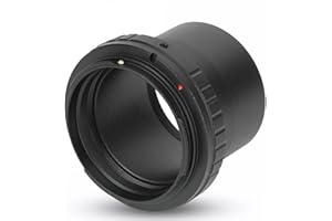 YOIDESU Telescope Camera Adapter for Canon Telescope Adapter, 2 inch Camera Adapter M48 X 0.75mm T Ring Adapter Telescope Mount & Inner/Outer Ring Double Structure, for Canon Mount Camera 2in Eyepiece