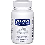 Pure Encapsulations Iodine | Supplement to Support The Thyroid and Maintain Healthy Cellular Metabolism* | 120 Capsules