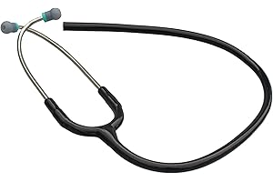 Stethoscope Tubing by Truaevum - Compatible Replacement Kit fits Littmann(r) Standard Edition(r) Stethoscope - Single Bore Tube Binaural K5 Black