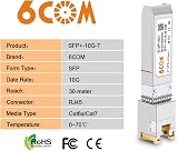 6COMGIGA 2Pack 10GBase-T SFP+ to RJ45 Copper Module Cat6a/7 30m Cisco Ubiquiti view 4
