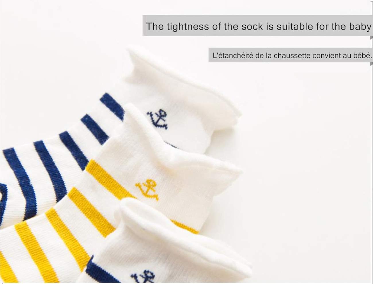 Topsaire Chaussettes Bebe 3 Paires Chaussettes Bebe Garcon 0 6 Mois Enfant Chaussettes Naissance En Coton Chaud Modele Dancrage Sock Ons Pour Bebe Chaussettes Bebe Puericulture Centroarco Com