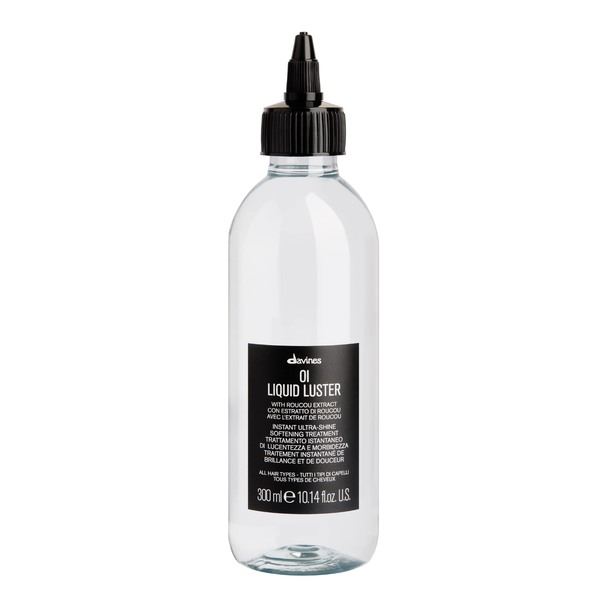 Davines Oi Liquid Luster, Nourishing Rinse-Off Treatment, Add Shine Weightlessly, 10.14 fl. oz. (17313)