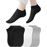 Cacacar 14 Pairs Very Thin Womens Ankle Socks, Running Low Cut Short Athletic Pack of Socks for Men