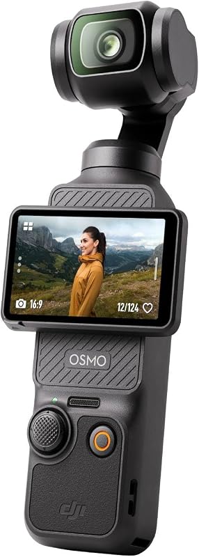 Osmo Pocket 3, fotocamera per vlog con CMOS da 1'', 4K/120fps