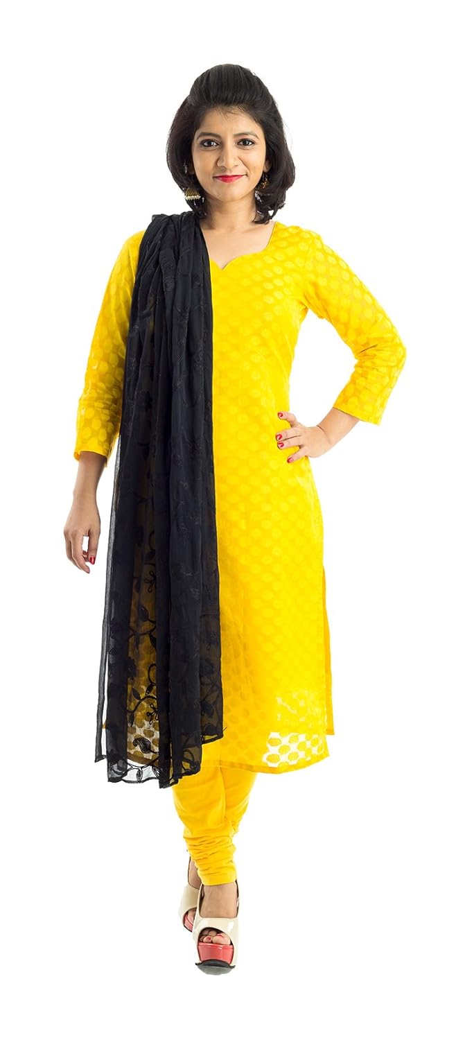 lodestone women's chiffon embroidery dupatta