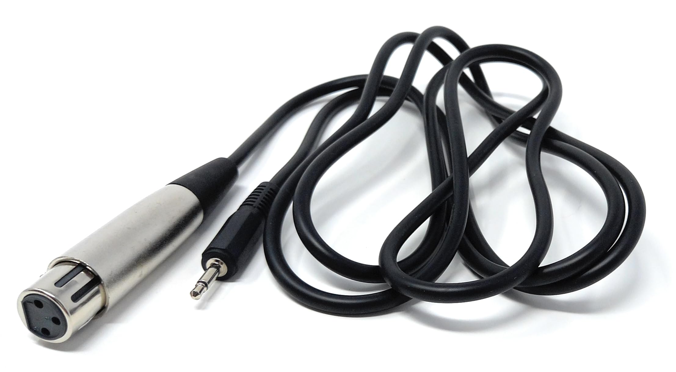 DRUT 2m 3.5mm Mono AUX Jack to XLR Female Socket Microphone Lead Cable 6.5ft