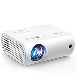Mini Projector, CLOKOWE 2024 Upgraded Portable
