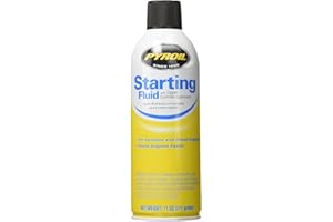 Pyroil - PYSFR11 Starting Fluid 11oz Can – Fast Cold Weather Engine Start for Gas & Diesel – 12 Pack Quick Start Spray for Cars, Trucks, Lawn Equipment, Generators