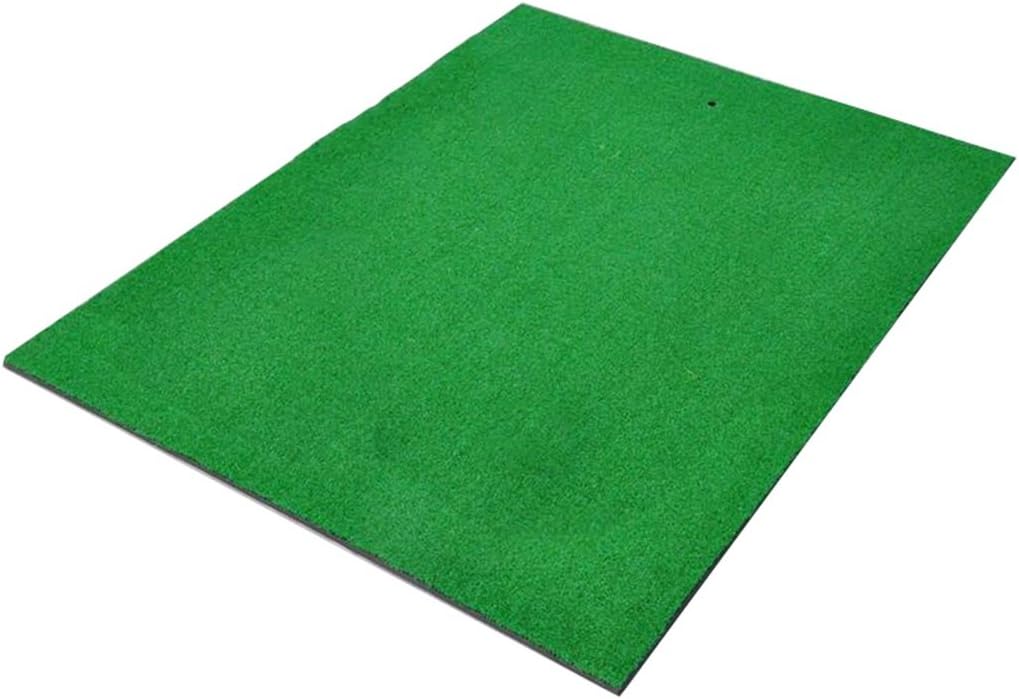 ZfgG Golf Practice Mat - Portable Golf Driving Range Mat Green-900mm X 1200mm X 18mm