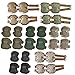 Flexzion Airsoft Knee Elbow Protective Pads Set 4 Pack Tactical Combat Paintall Skate Outdoor Sports Safety Guard Gear Equipment with Adjustable Straps Quick Release