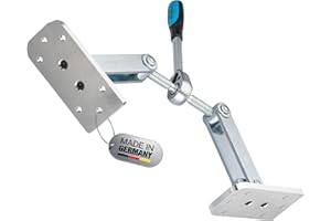 HAZET 1774-2 Beam and Plate Puller Suitable for Tensioning and Pulling Woods with Ergonomic Reversible Ratchet Includes 2 Alu