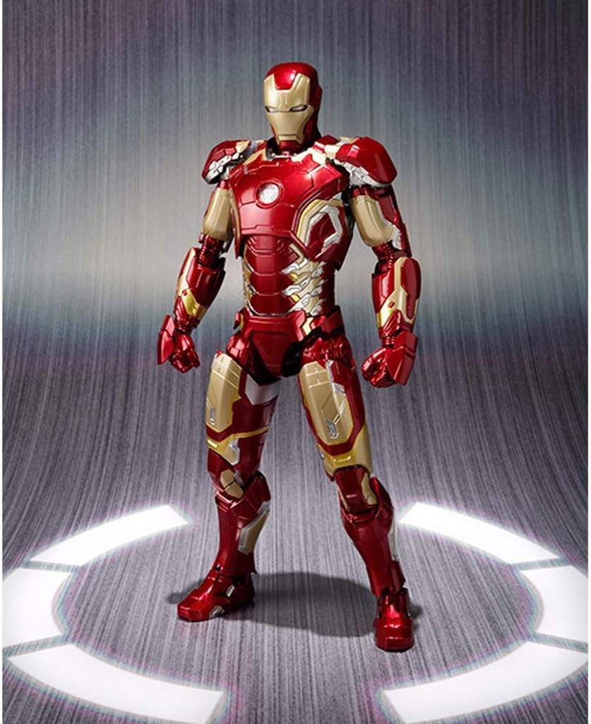 Hclshopsc Toy Statue Avengers Toy Model Movie Characters Collectibles/Souvenirs/Joints Moveable/Iron Man 17CM