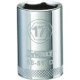 DEWALT 1/2" 6 PT Standard Socket 17MM