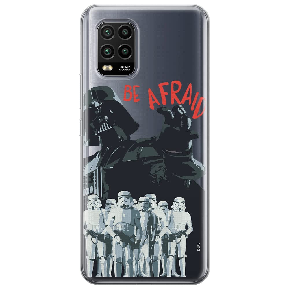 ERT GROUP mobile phone case for Xiaomi MI 10 LITE original and officially Licensed Star Wars pattern Darth Vader 018 optimally adapted to the shape of the mobile phone, partially transparent — image 1