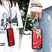 TOOVREN iPhone X/Xs Wallet Case Phone Lanyard Neck Strap iPhone Xs / 10 Protective Case Cover with Stand Leather PU Card Holder Adjustable Detachable iPhone Lanyard for Anti-Theft and Activity Red