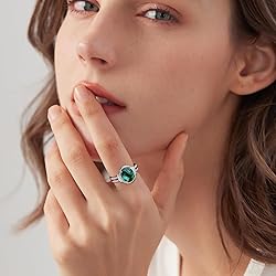 AGRULE Big Statement Cocktail Ring for Men Women