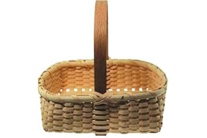 V.I. Reed & Cane, Inc. Harvest Basket Weaving Kit - Rattan Rectangular Storage - Beige - Unfinished - Includes Flat Reeds, D 
