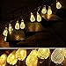 Baihemiya Gold Moroccan LED String Lights Curtain Christmas Light for Indoor, Bedroom, Patio, Lawn, Landscape, Fairy Garden, Home, Wedding, Holiday, Christmas Tree, Halloween, Party (Length 4m)