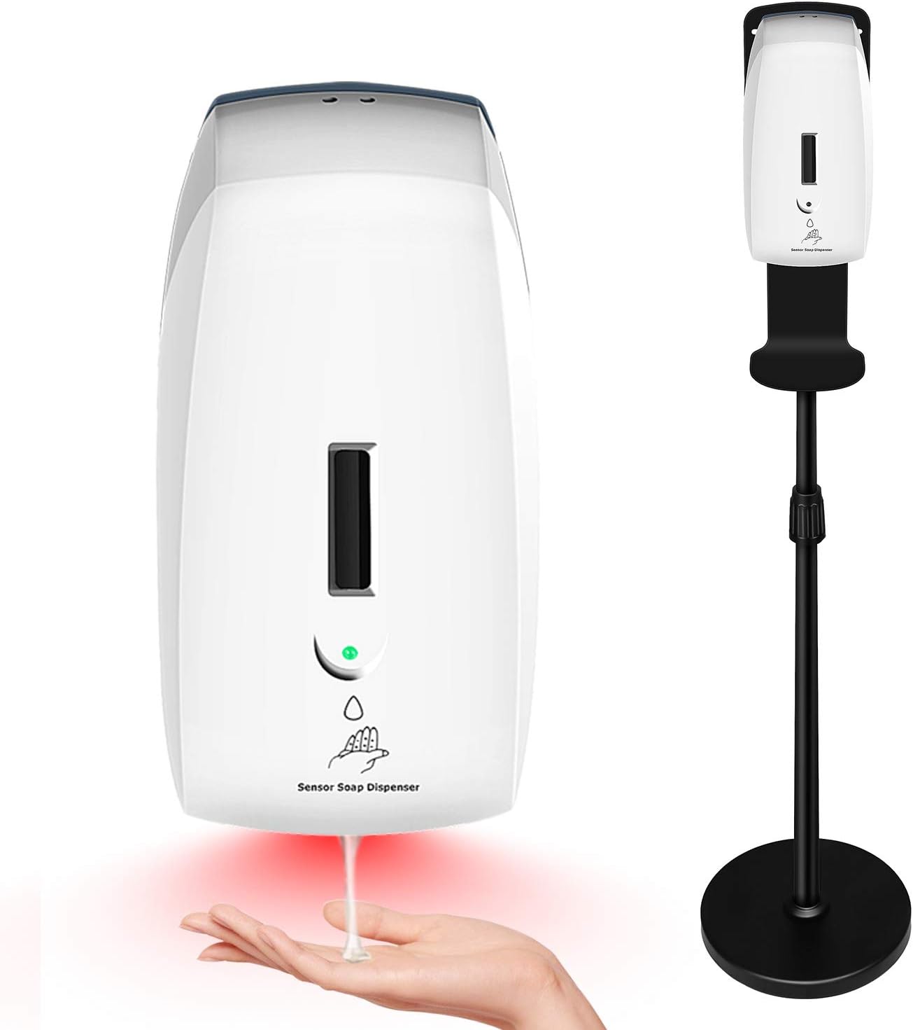 FCQ Automatic Hand Soap Dispenser Station Kit (Dispenser + Stand)