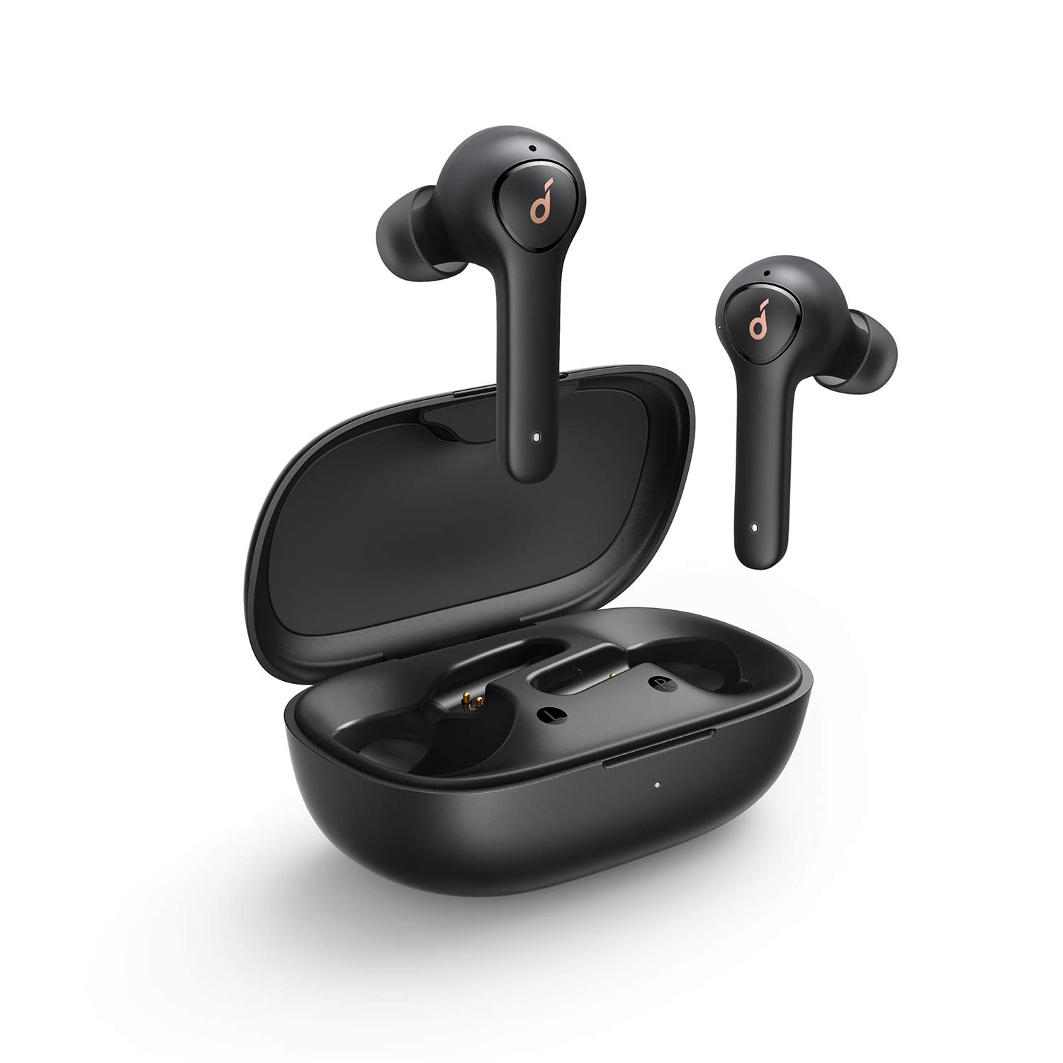 Anker Soundcore Life P2 (Fully Wireless Earphones, Bluetooth 5.0), IPX7 Waterproof Standards, Up to 40 Hours of Music Playback, CVC8.0 Noise Cancelling, Graphene Driver, Qualcomm aptX™, PSE Technical
