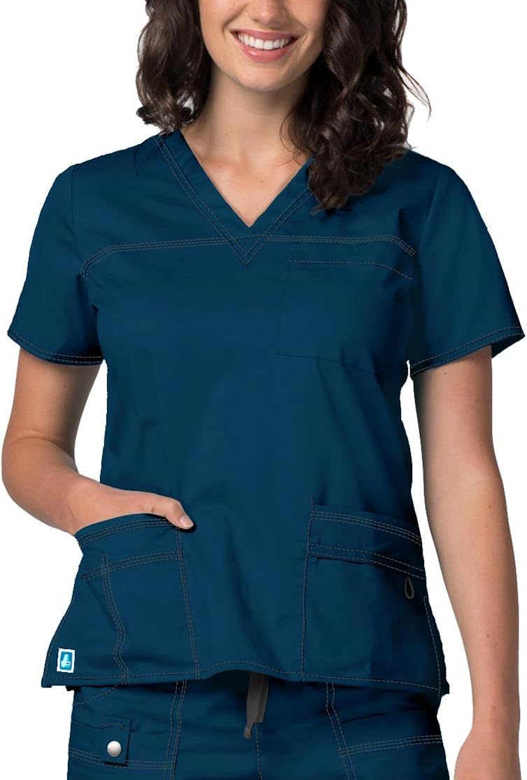 Adar PopStretch Junior Fit Taskwear Scrub Top 3202